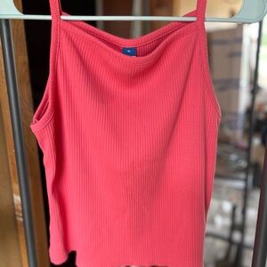 Old Navy Vibrant Pink Ribbed Camisole
